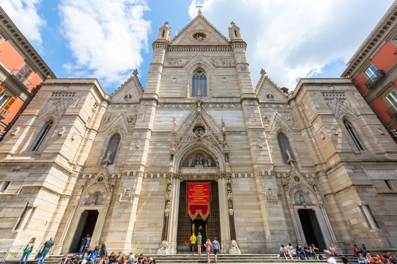 Maria'S Bright Flats At The Cathedral Apartment Napoli Bagian luar foto